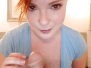 Cute Redhead Teen Big Tits Webcam Show