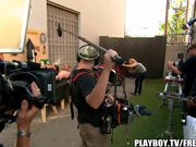 Behind the scenes at Playboy tv 
